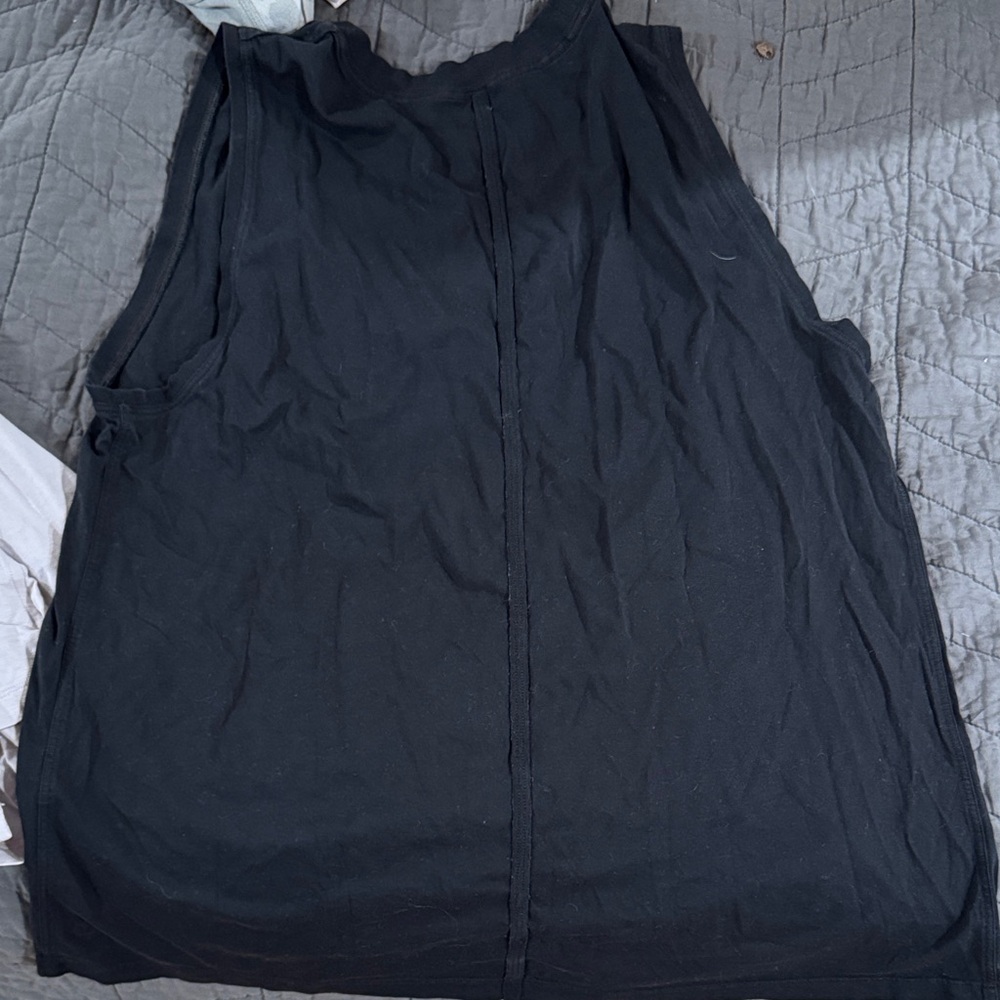 lululemon athletica Black Tank Top
